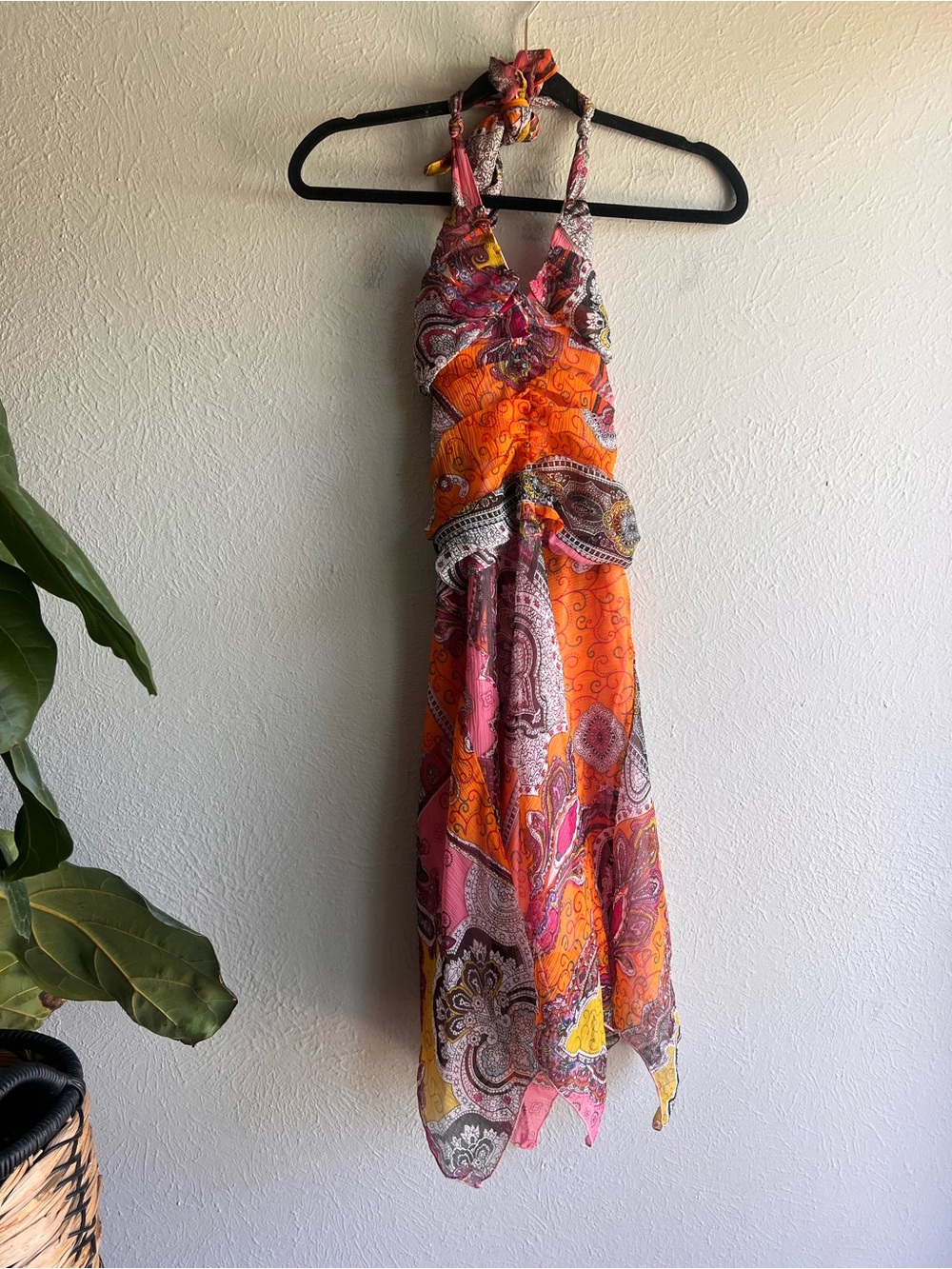 Rampage Y2K paisley beaded dress 
Size 5